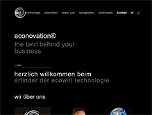 Tablet Screenshot of econovation.de